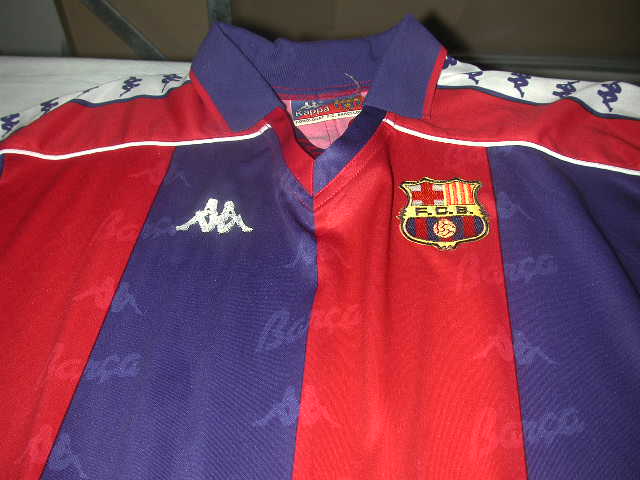 CAMISETA USADA POR STOIKOV EN EL BARCELONA