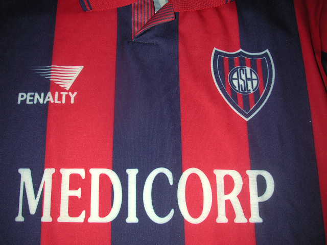 CAMISETA OSCAR RUGGERI SAN LORENZO 1995