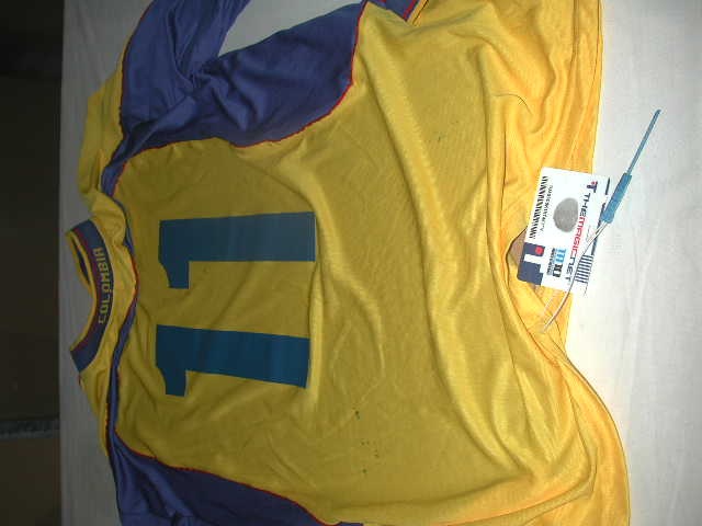 CAMISETA SELECCIÓN COLOMBIA FIRMADA E IDENTIFICADA - Image 6