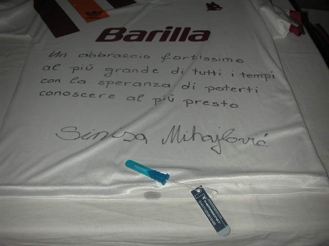CAMISETA SINISA MIHAJLOVIC, IDENTIFICDA Y REGISTRADA - Image 3